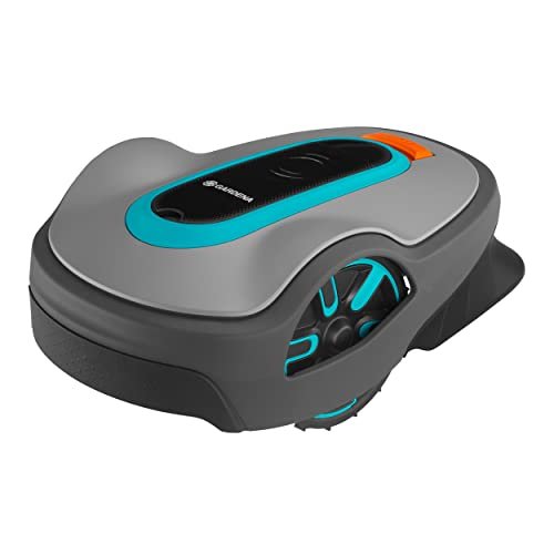 Gardena Set smart: robot cortacésped para superficies de < 1250 m², control mediante aplicación del sistema smart, silen...