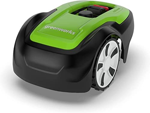 Greenworks Optimow M robot cortacésped para áreas hasta 500m2, pendiente 30%, muy silencioso, control bluetooth, caracte...